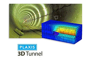 PLAXIS 3D TUNNEL 隧道变形稳定性分析010965
