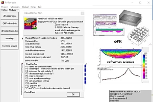 Reflex 9.5 探地雷达软件 Sandmeier ReflexW 060314