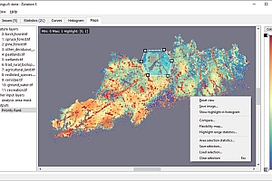 Zonation 5 空间优先排序件软物种栖息地生态系统分析工具 060312