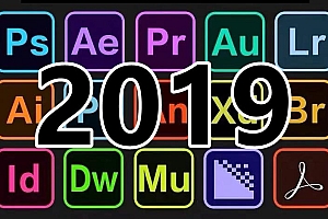 Adobe 2019版本全家桶Ps2019/Ae2019/Ai2019/An2019/Au2019/Br2019/Ch2019/Dn2019/Dw2019/Ic2019/Id2019/Lr2019/Me2019/Pl2019/Pr2019