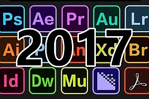 Adobe 2017版本全家桶Ps2017/Ae2017/Ai2017/An2017/Au2017/Br2017/Ch2017/Dn2017/Dw2017/Ic2017/Id2017/Lr2017/Me2017/Pl2017/Pr2017/Xd2017