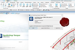 Bentley OpenBuildings Designer 建筑设计软件 010970