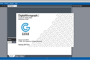 Gatan Digital Micrograph GMS 电子显微镜实验控制分析软件专业TEM图像分析数据处理及结果分析 030312