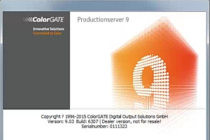 ColorGATE colorgate ps9/10全功能版导图软件 071702