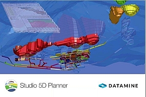 Datamine Studio 5D Planner 地下矿山掘进计划系统 06090307