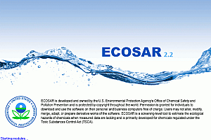 ECOSAR 毒性预测软件预测系统毒性慢性毒性分析Ecological Structure Activity Relationships 060632