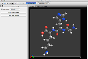 Avogadro2 构建分子3D模型分子力学 060629