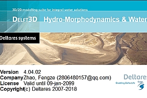 Delft3D 4.04.02 水质模型系统 060916