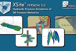 XSite300三维裂缝网络水力裂缝模拟xsite专业化水压致裂数值模拟060868