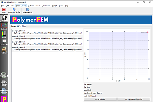 MCalibration 6.6.0 PolyUMod 6.4.2 高级非线性粘塑性材料模型软件 PolymerFEM PolyUMod 6.4.2 + MCalibration 6.6.0 工具