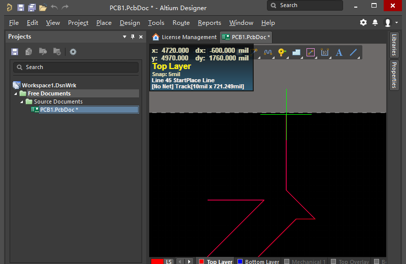 Altium Designer PCB板设计软件010701
