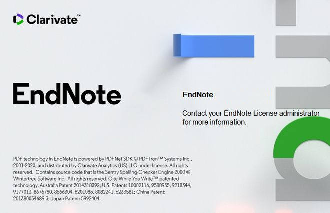 EndNote LLC 一款学术信息管理软件endnote 060501
