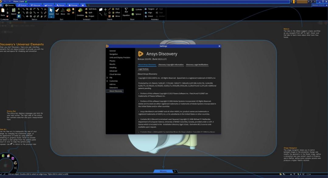 ANSYS Discovery Ultimate 仿真驱动型3D设计软件工具 010215
