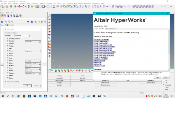 Altair HWDesktop + Solvers 建模可视化仿真解决方案 011204