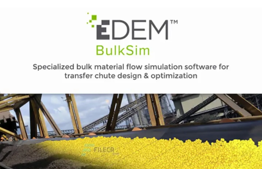 Altair EDEM BulkSim Professional 散装物料流模拟软件 011212