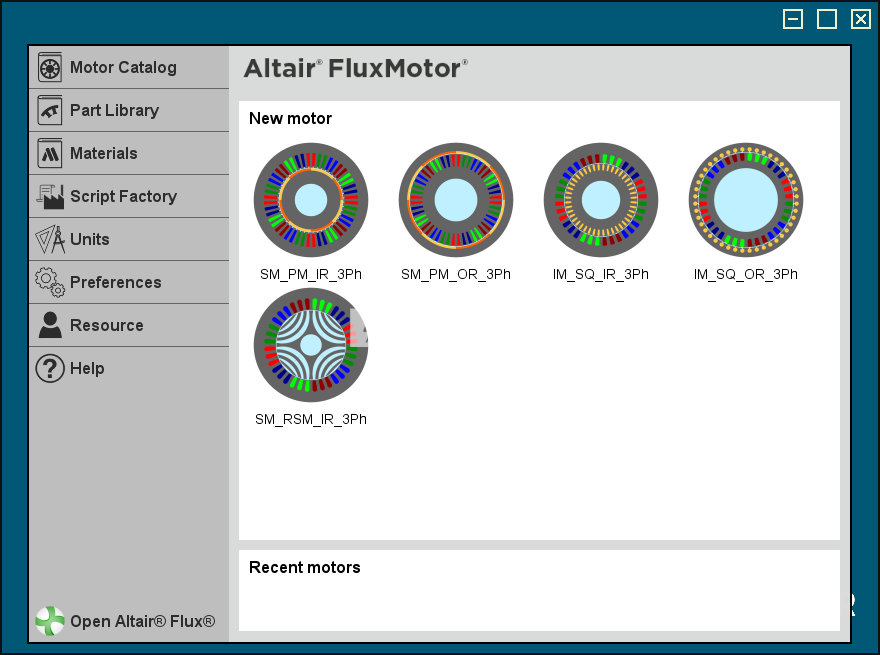 Altair Flux and FluxMotor 电磁热场分析虚拟仿真软件 011213