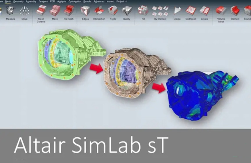 Altair SimLab 多学科有限元建模仿真软件 011214