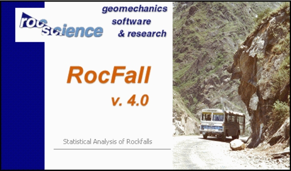 Rocscience RocFall 陡峭边坡落石统计分析软件 060921