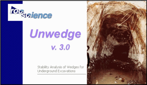 Rocscience Unwedge 地下开挖三维楔体稳定性分析软件 060927