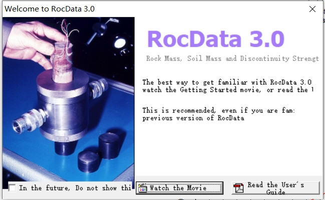 Rocscience RocData v3.013P岩土不连续体强度分析软件 060929