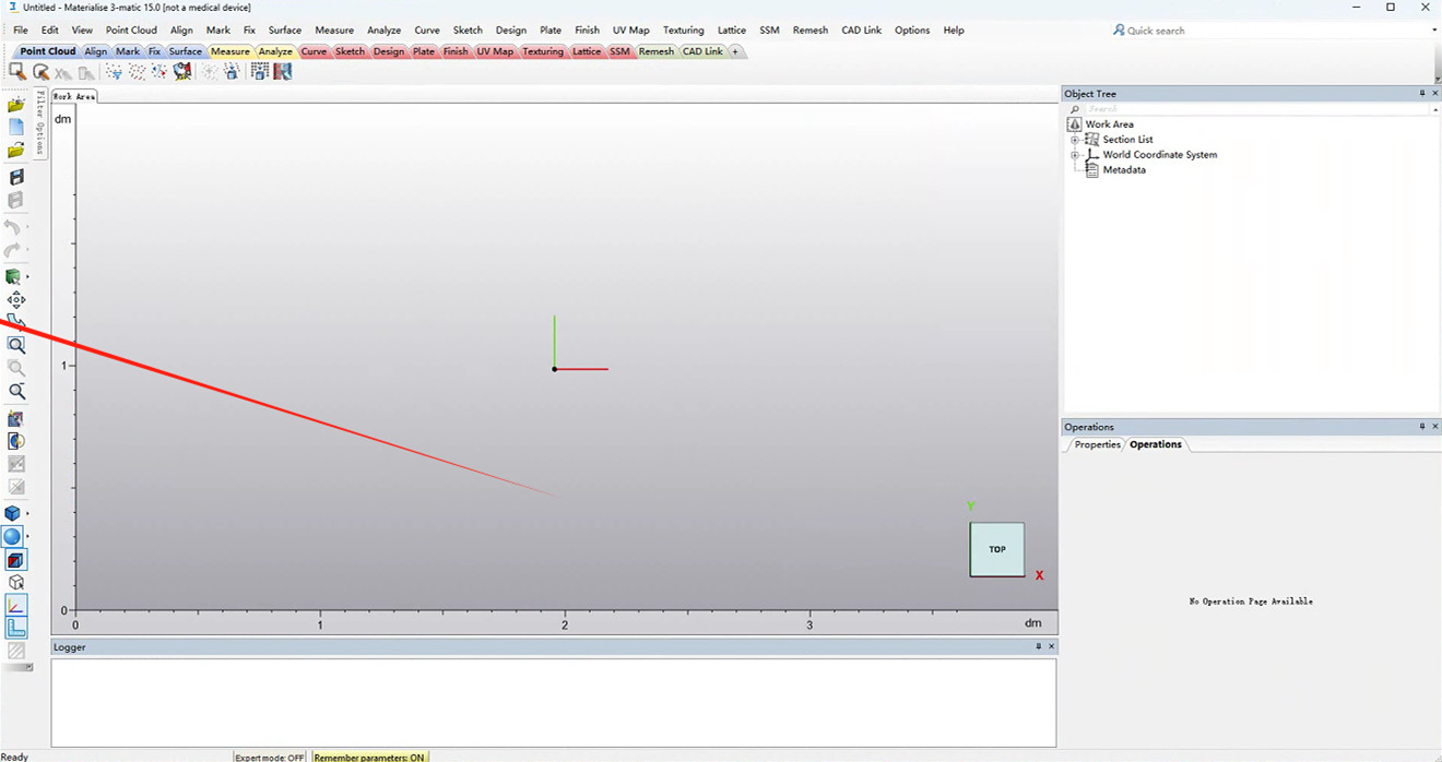 Materialise 3-matic 数字化CAD(STL)的正向工程工具 010648