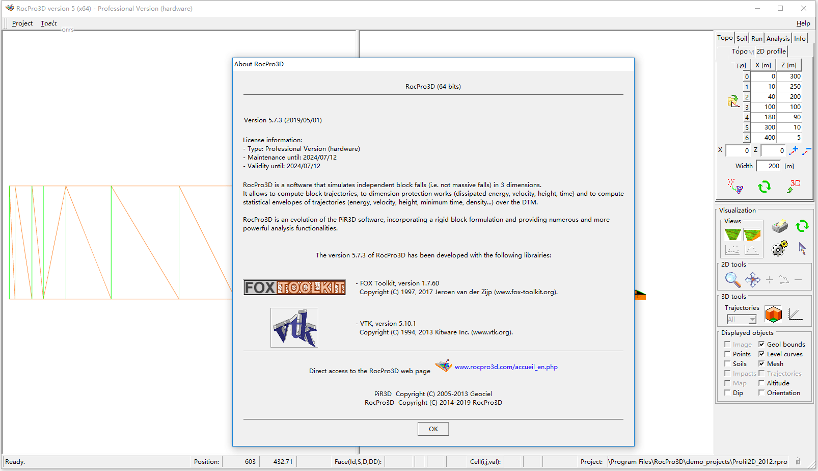 RocPro3D Professional 三维模块跌落模拟 060931