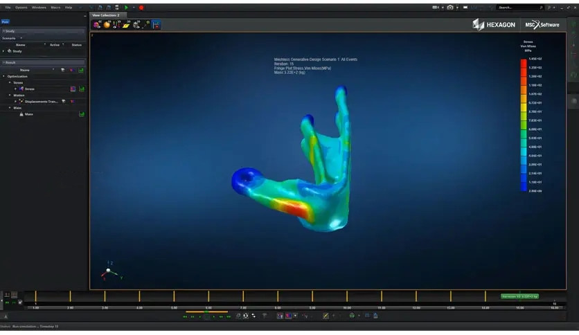 MSC Apex Generative Design 创成式设计3D打印工具 010530