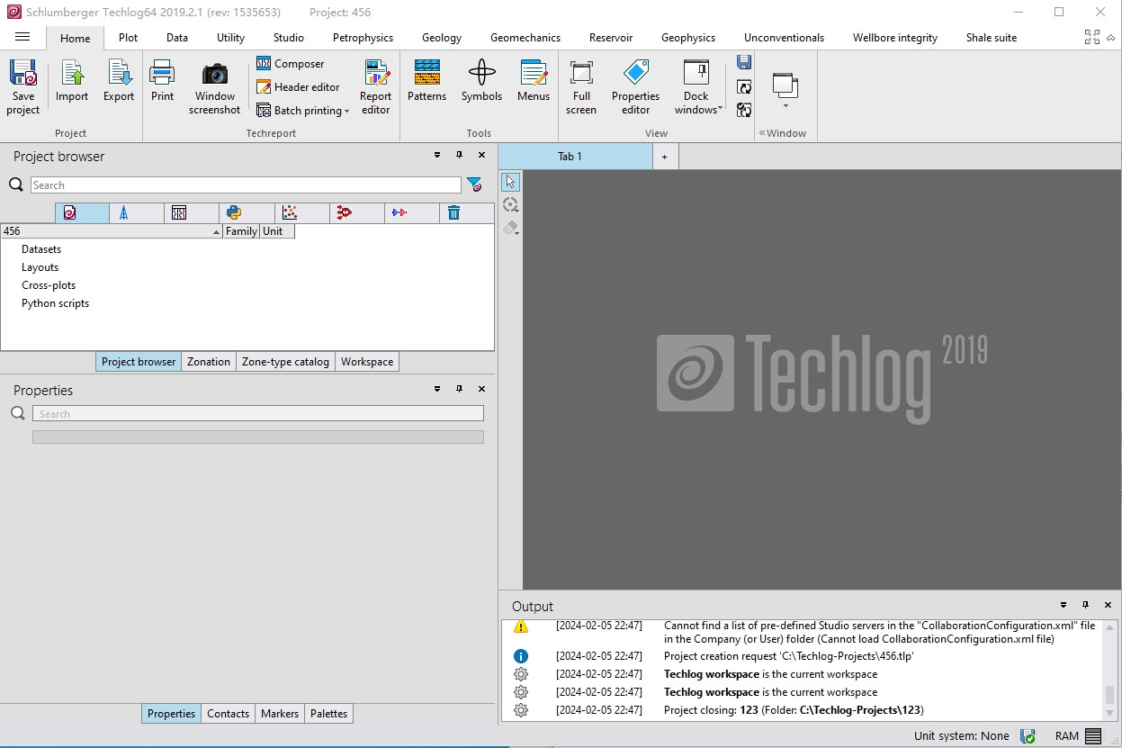 Schlumberger Techlog 2019.2 石油天然气分析工具井筒工具 010936