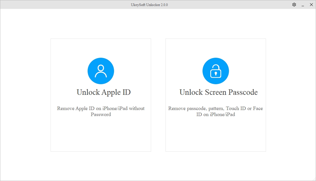 UkeySoft Unlocker 专业的iphone解锁工具 051210