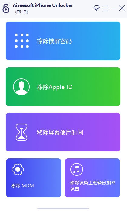 Aiseesoft iPhone Unlocker 爱思iPhone解锁工具051216