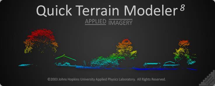 QTModeler Quick Terrain Modeller 快速地形建模工具三维点云处理地形可视化 060326