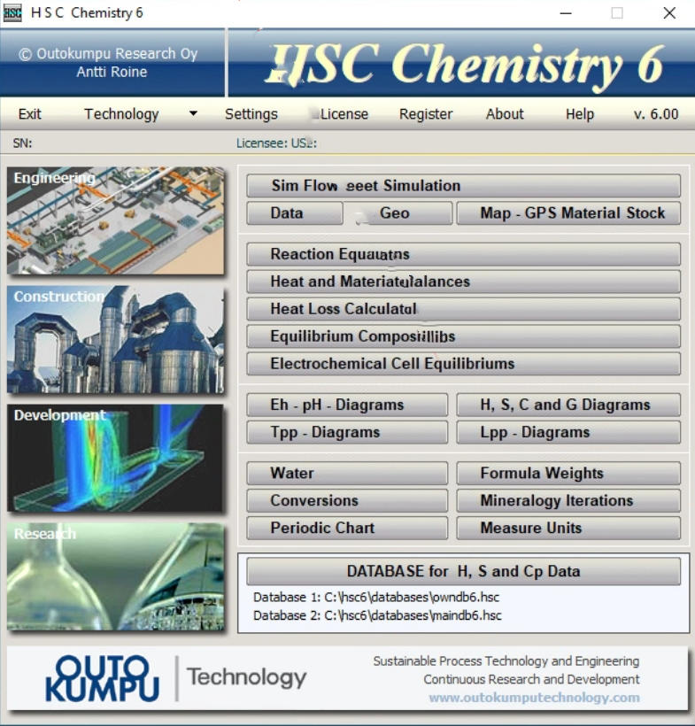 HSC Chemistry6.0热化学分析工具一键安装永久使用 060849