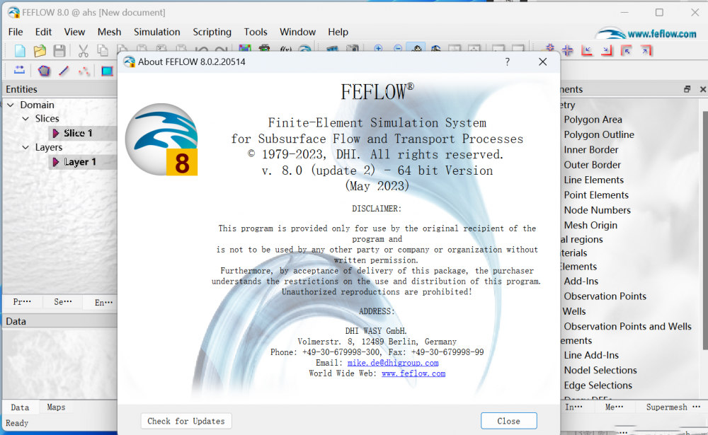 FEFLOW8.0有限元地下水数值模型地下水模拟feflow8.0软件060945