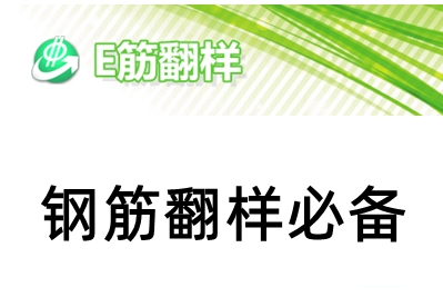 E筋-专业版e-jin无限制版钢筋翻样建筑软件011307