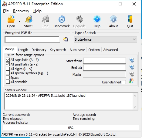 ElcomSoft Advanced PDF Password Recovery Enterprise 解锁PDF限制启用PDF编辑打印复制工具020125