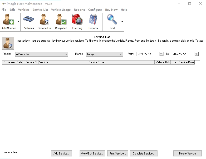 iMagic Fleet Maintenance 车辆维护管理软件011123