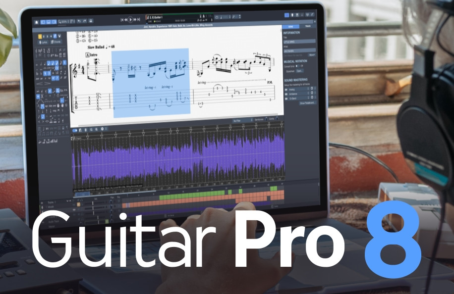 Guitar Pro 吉他谱曲软件MIDI音序器和MIDI制作辅助工具040314