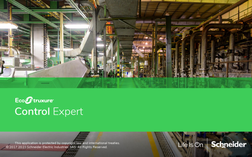 Schneider Electric EcoStruxure Control Expert 施耐德电气可编程逻辑控制器工具011017