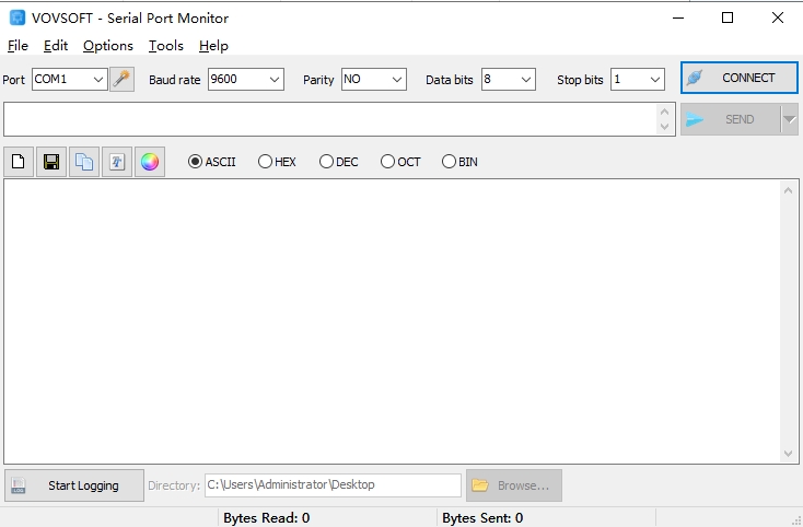 VovSoft Serial Port Monitor COM口监视工具vovsoft serial port monitor英文版011018