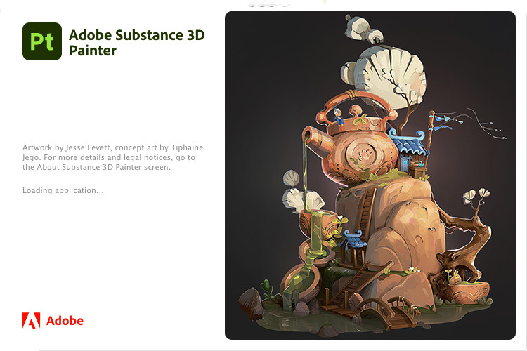SubstancePainter贴图绘制substancepainter中文版贴图绘制工具Substance 3D Modeler Adobe Substance 3D Sampler Adobe Substance 3D Stager020403