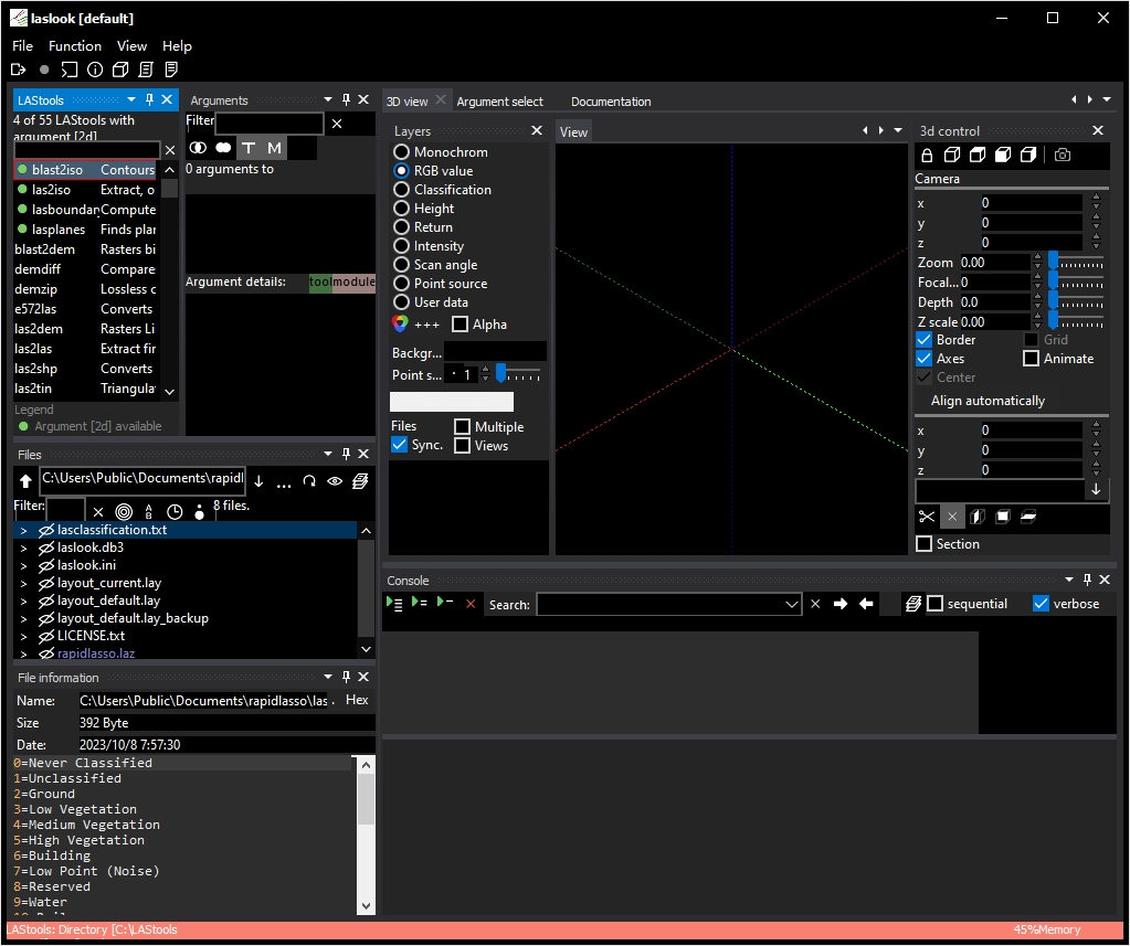 rapidlasso LAStools Suite 激光雷达处理工具030226