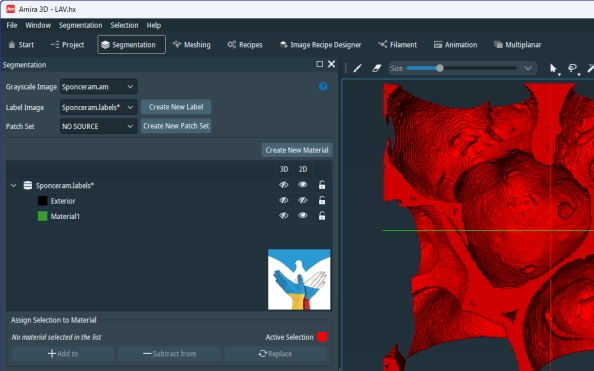 Thermo Fisher Scientific Amira Avizo 9.0.1 科学工业数据3D可视化分析解决方案工具amira avizo