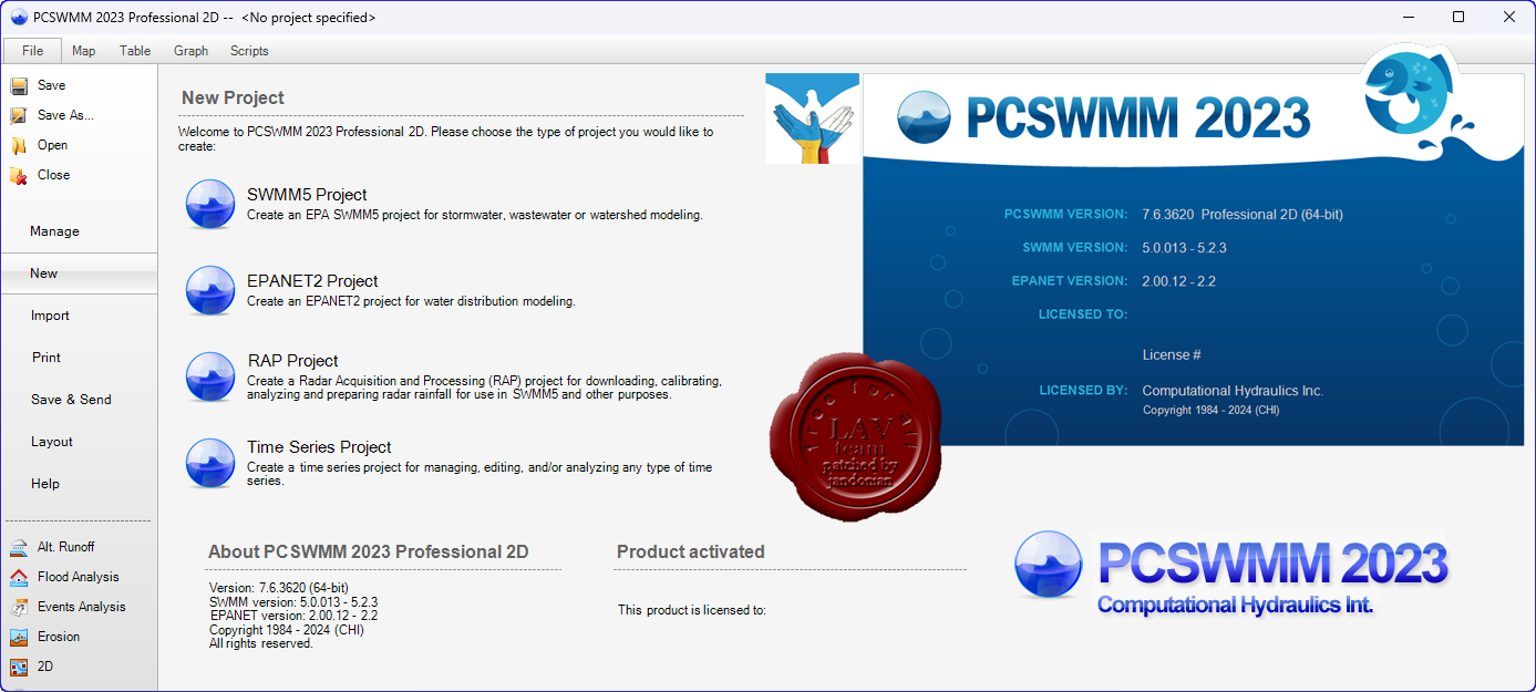 PCSWMM professional 强大的建模水管理建模决策工具pcswmm060953