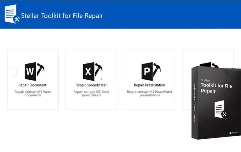 Stellar Toolkit for File Repair一体化MicrosoftOffice文件修复工具包051245