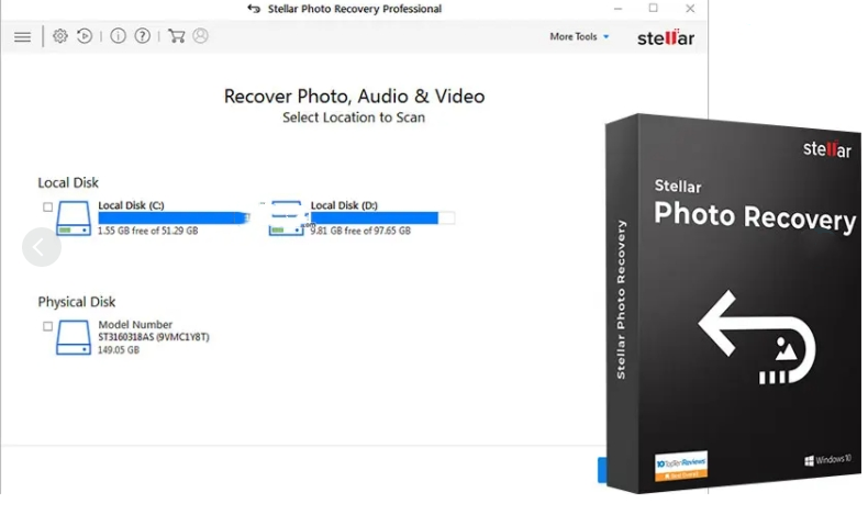 Stellar Photo Recovery 运动相机无人机照片视频恢复软件工具StellarPhotoRecovery051247