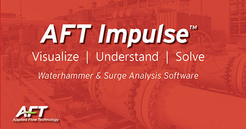 AFT AFT Impulse 10.0.1110 2025 有中文菜单 激活许可证 Impulse流体动力学模拟计算Applied Flow Technology冲压感应管道系统中的压力瞬变工具060809