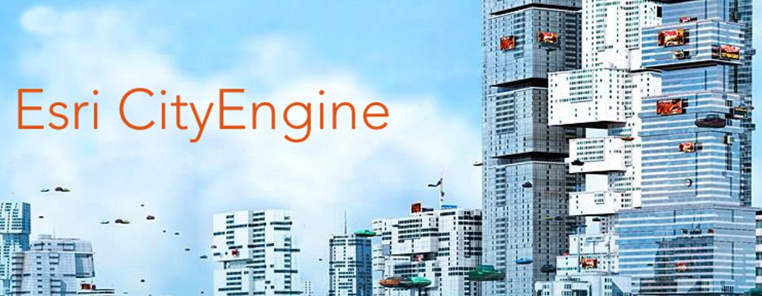 Esri CityEngine高级3D建模软件三维城市建模esri cityengine030229
