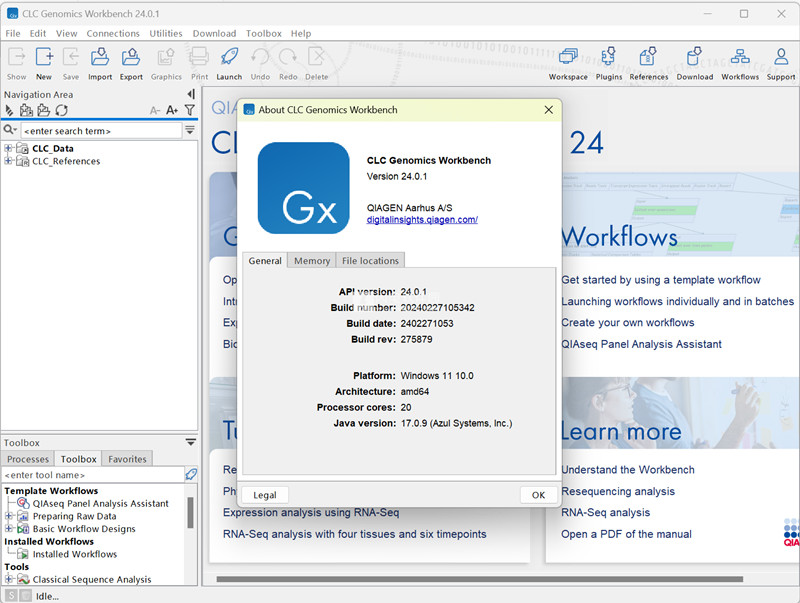 CLC Genomics Workbench v24.0.1激活版基因学软件QIAGEN CLCGenomicsWorkbench060693