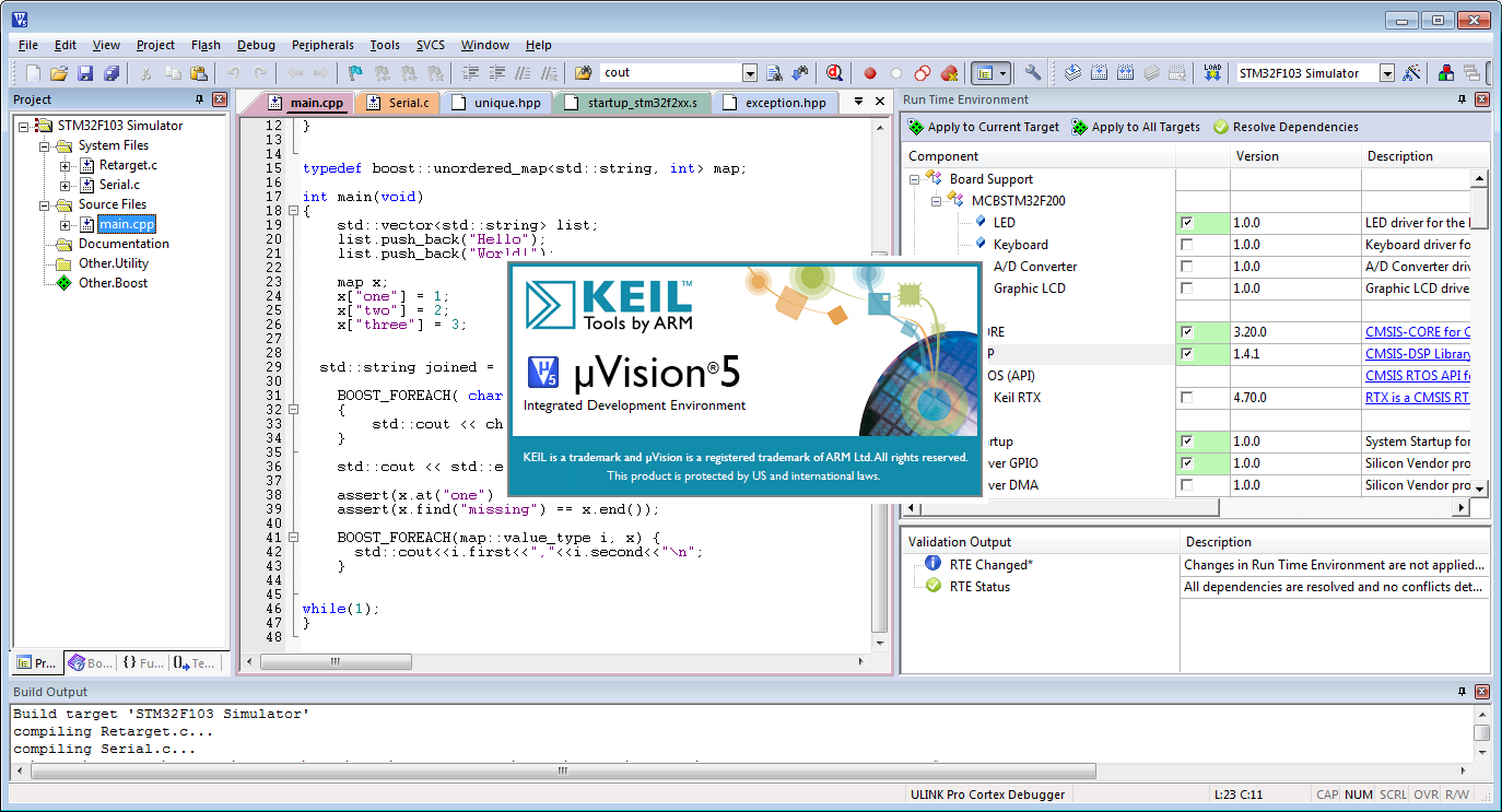 Keil MDK 开发工具Keil uVision4/5安装C51+MDK汉化keil uvision5 MDK ARM嵌入式处理器软件开发工具081801