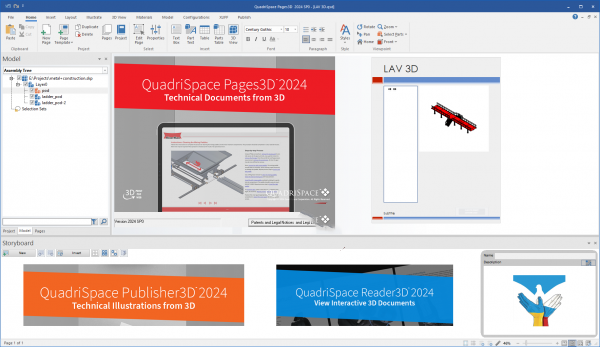 QuadriSpace Document3D Suite用于3D技术出版的完整解决方案020701